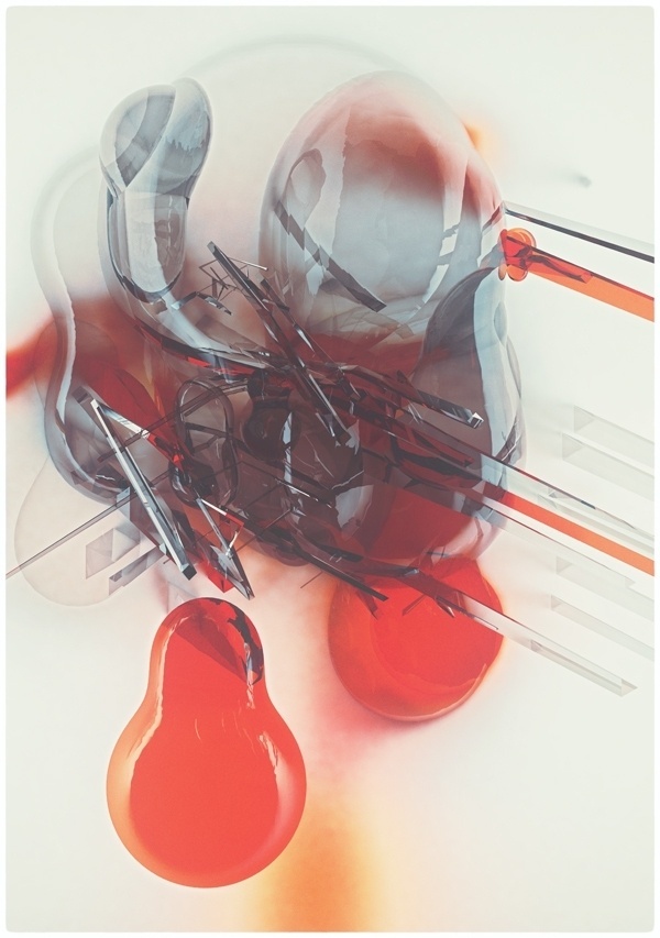 Glitch bubbles on the Behance Network #atelier #abstraction #bubbles #illustration #glitch #olschinsky