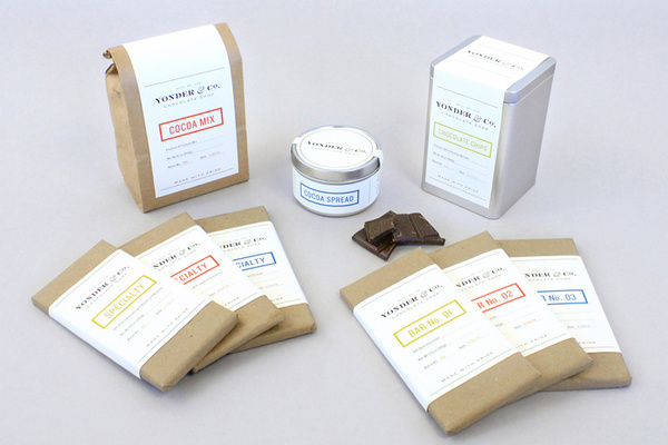Yonderandco #packaging #food #label #chocolate