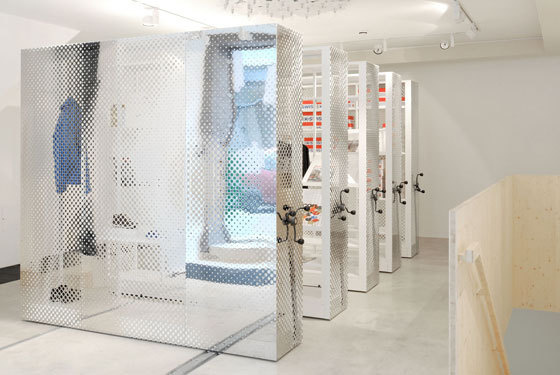 6a Architects K Space London #moveable #store #convertible