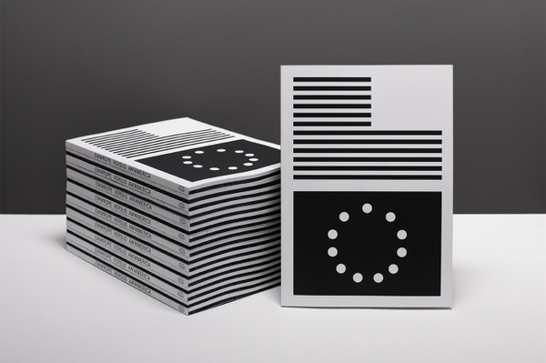 Ewwrope VS. Awwmerica #graphic #book #minimalism #cover #flags