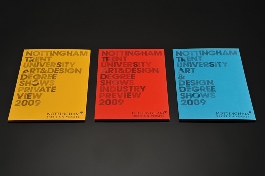 NTU Degree Shows 09 : Andrew Townsend #invite #stationary #typography