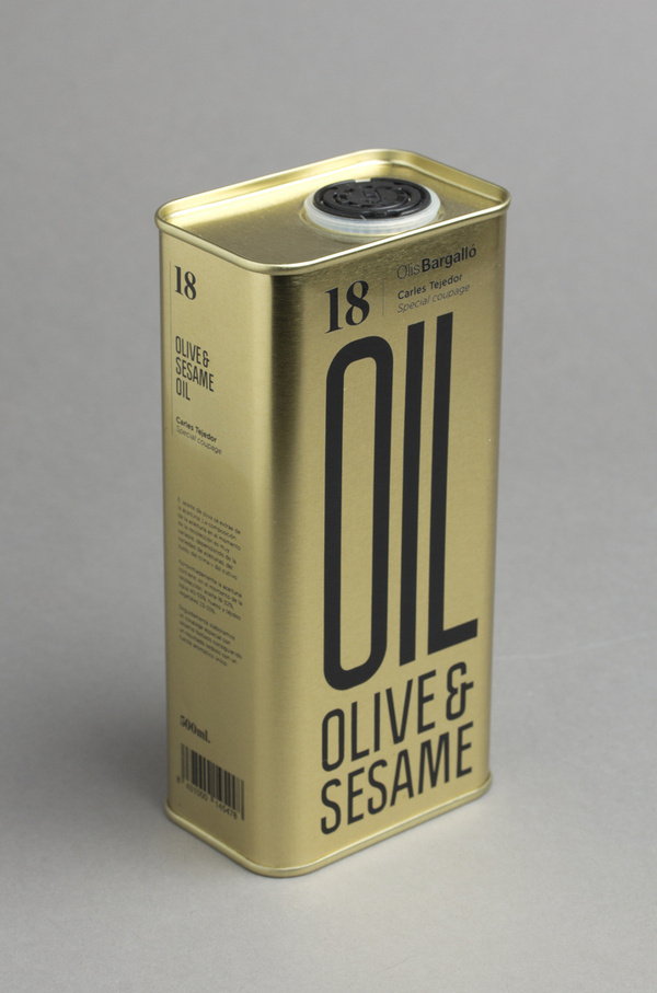 OLIVE & SESAME OIL (Packaging) by Lo Siento Studio, Barcelona #packaging