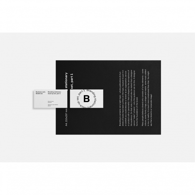 Business card on black brochure mock up Free Psd. See more inspiration related to Business card, Brochure, Mockup, Business, Card, Book, Template, Black, Web, Website, Folder, White, Note, Pen, Mock up, Black and white, Templates, Website template, Mockups, Up, Web template, Realistic, Note book, Real, Web templates, Mock ups, Mock and Ups on Freepik.