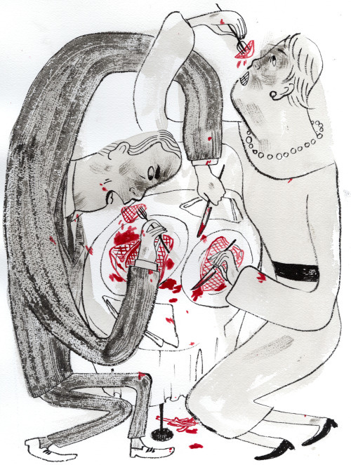 Gracey Zhang #ink #drawing #illustration #blackandwhite
