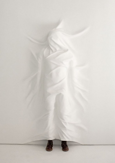 White walls - Wall to Watch #installation #blanket #design #exhibition #wall #art #surreal