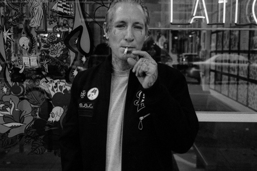 Freddy Corbin for HUF Capsule Collection | Ink Butter™ | Tattoo Culture and Art Daily #white #black #tattoo #face #hand