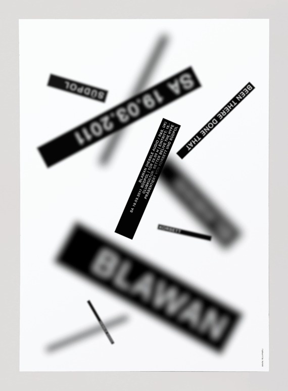 Blawan #feixen #design #graphic #pfffli #poster #felix