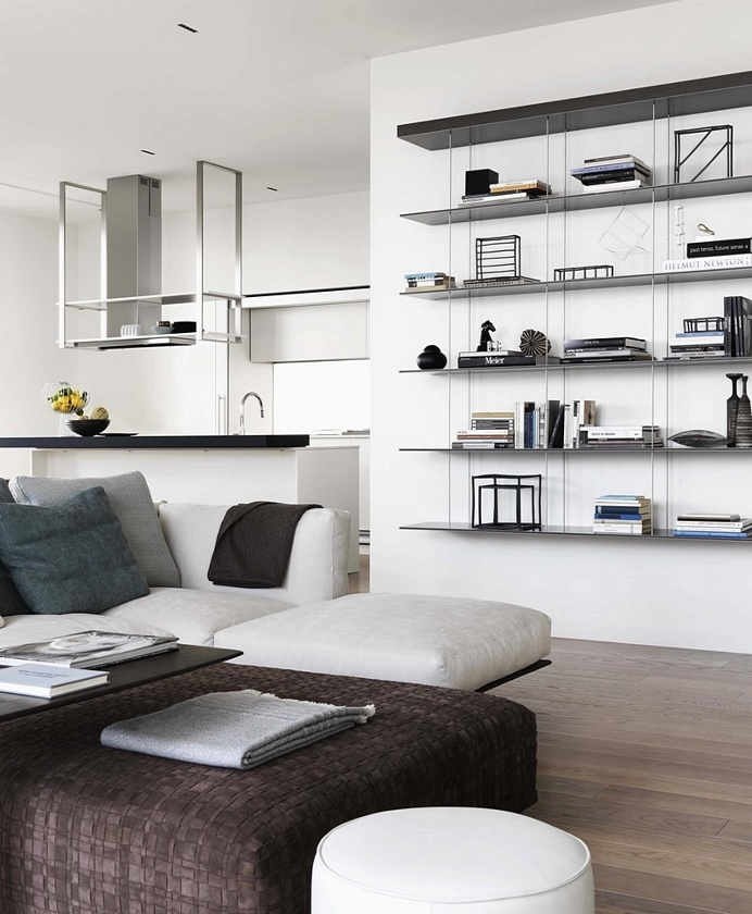 Contemporary Luxury for a 200 sqm Penthouse in Milan, Italy
