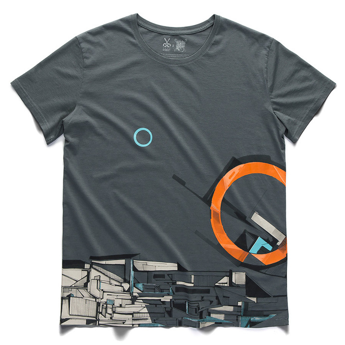 #tılted sun #smoke blue #tee #tshirt #street art #urbanization #mural