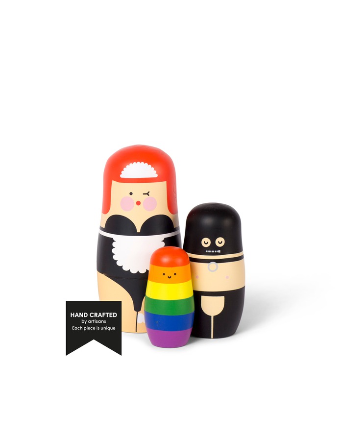 EXPRESSIONS - Sex edition - Nesting dolls designed by Benjamin Hansen