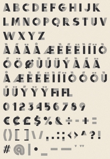 Fancy Antique Display - Infamous Foundry #type #deco #art #typography