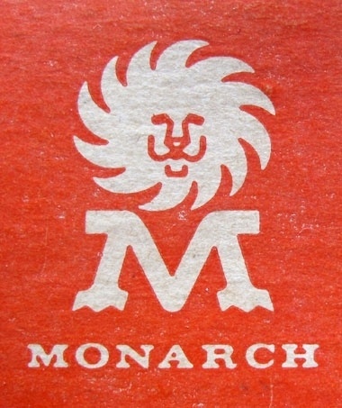 061509_monarch.jpg 380×453 pixels #mark #logotype #serif #lion #orange #draplin #star #logo