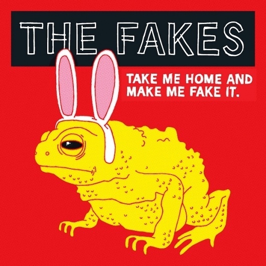 the fakes - alex eben meyer / illustration #album #design #graphic #toad #cover #illustration #animal #typography