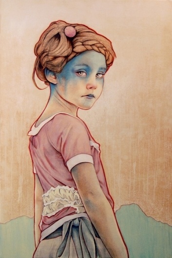 Within White Stretched Canvas by Michael Shapcott | Society6 #portrait #art