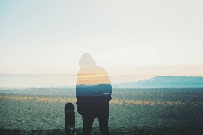 35mm Double Exposure Photography by Louis Dazy