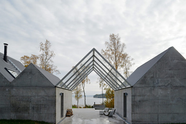 tham and videgard summer house lagno designboom00 #home