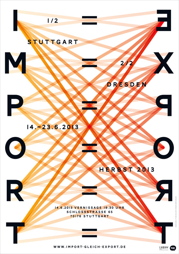 Import=Export #illustration #type #poster