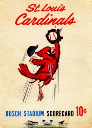 It's a long season. #baseball #scorecard #vintage #cardinals
