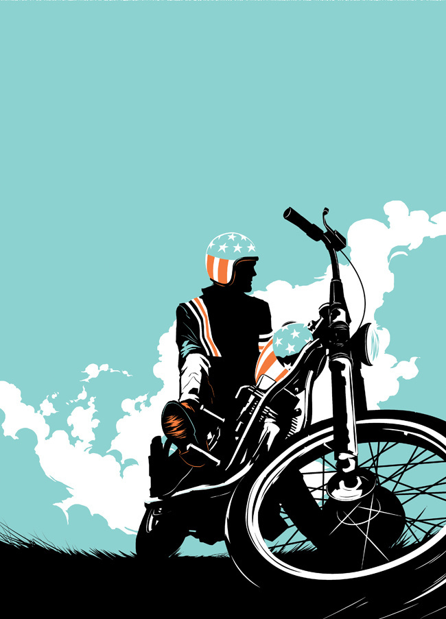 Matt Taylor illustration, moto