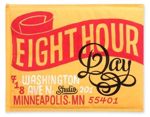Design Envy · "Do Not Open It," Erik Marinovich's Beautifully Hand-Drawn Letter #typography