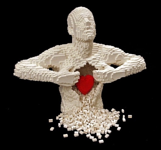 Nathan Sawaya | Fubiz™ #sculpture #lego