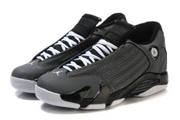 Alarmed: Retro 14 with Black White and Grey Color Online Jordan Brand #shoes