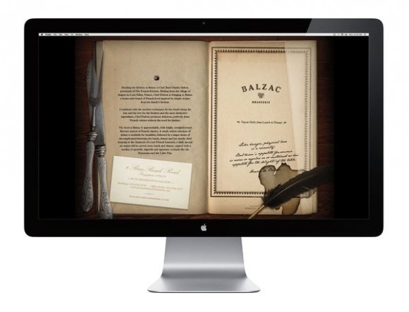 Balzac Brasserie - Branding / Identity / DesignBranding / Identity / Design #romantic #vintage #story