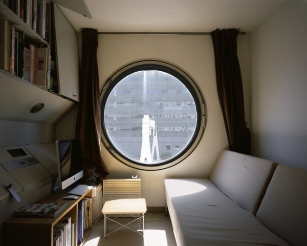 Nakagin Capsule Tower 2 #interior #design #capsule #building #architecture #window #cube