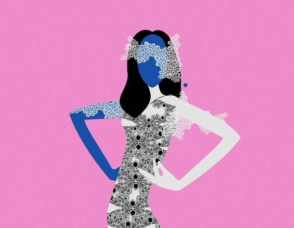 Christian Grossi art illustrator and textile artist interview - Swide Magazine #dolcegabbana #laces #textiles #illustration #fashion #grossi #cristian