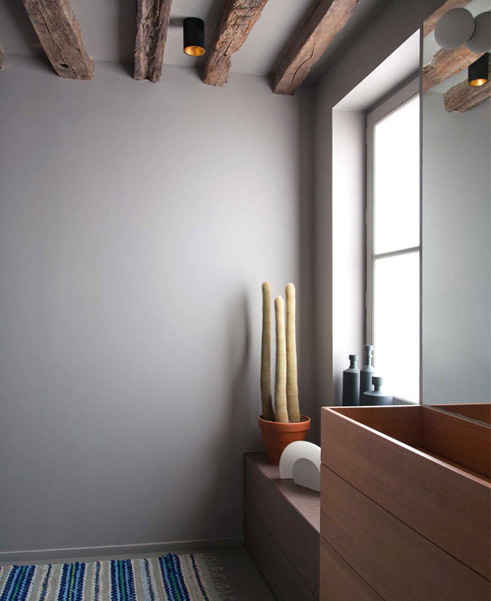 Stylish Duplex Apartment in Paris by RMGB - home decor, #decor, interior design, decorating ideas