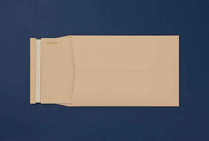 David Ryle by S-T #graphic #design #print #stationary