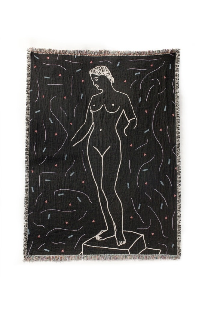 Statue Blanket IIÂ #blanket #illustration