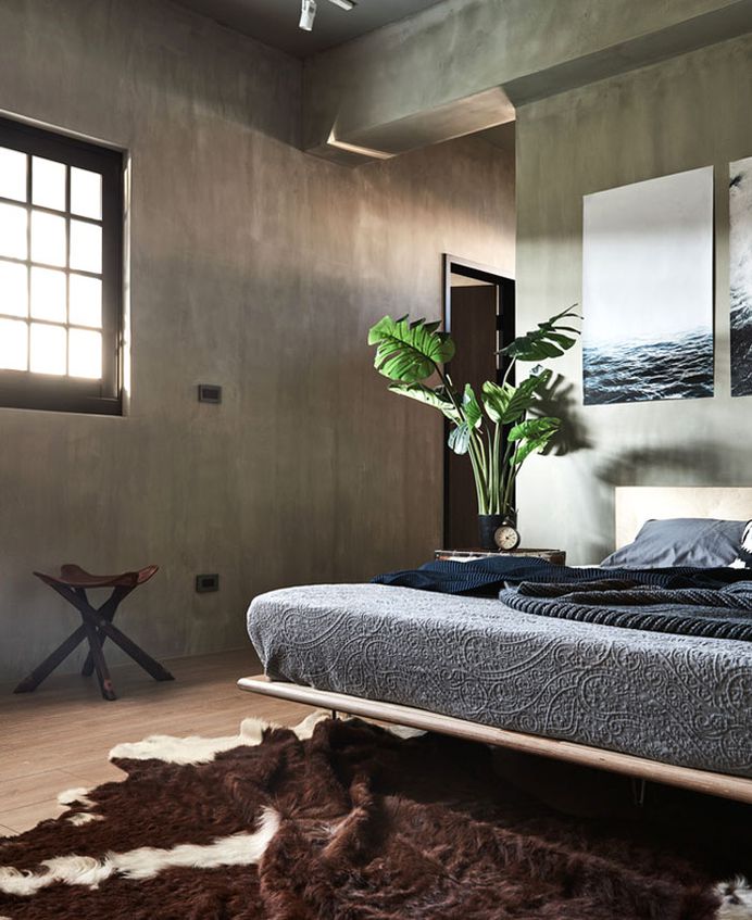 Industrial Decor and Japanese Lifestyle Interplay in Apartment by HAO Design - InteriorZine