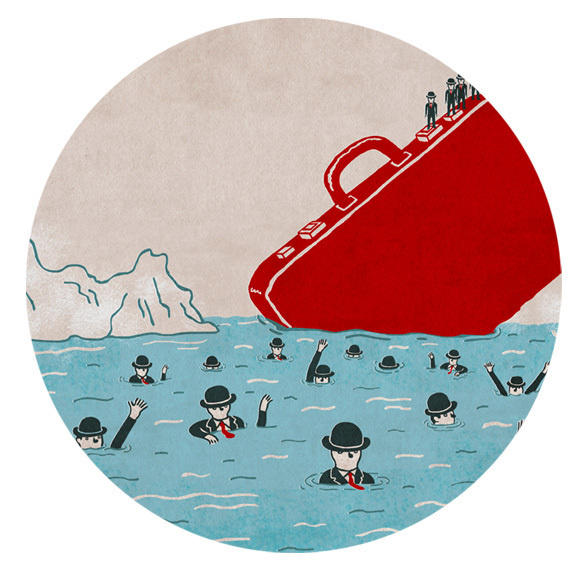 Economy on Behance #illustration