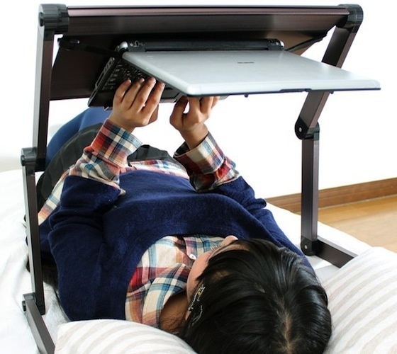 Lying Down Laptop Stand #stand #laptop