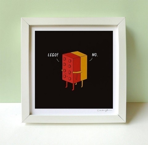 swissmiss #illustration #lego #humor
