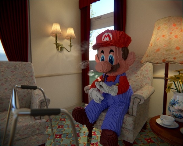 Mario #ibl #blender #3d #cg