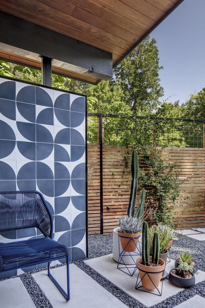 Central Austin House Remodeled in the Spirit of the Original Mid-Century House 9, outdoor