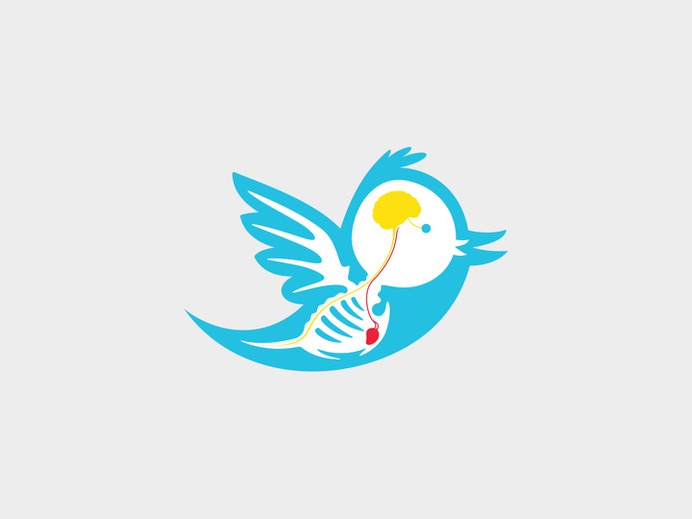 Twitter Logo X-Ray — MKN Design