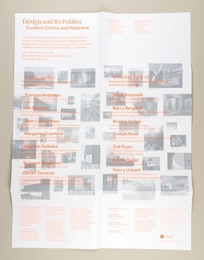 Project Projects — Design and its Publics #print #minnesota #architecture #poster