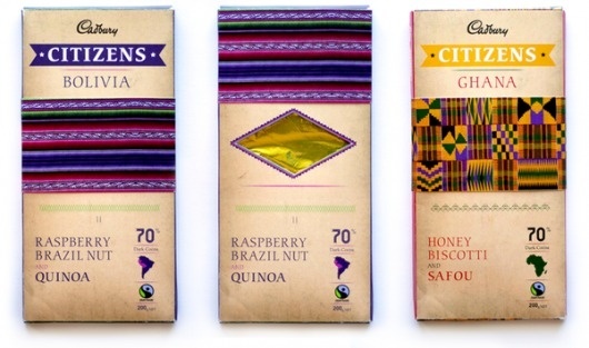 Citizens Dark Chocolate on the Behance Network #bolivia #ghana #packaging #wrap #chocolate #flavour #cadbury #ethnic