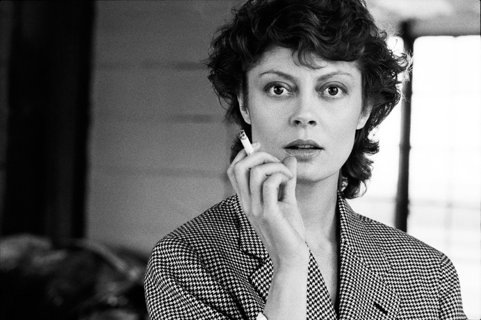 Susan Sarandon, New York, N.Y., 1983. PHOTOGRAPH BY BRIGITTE LACOMBE.