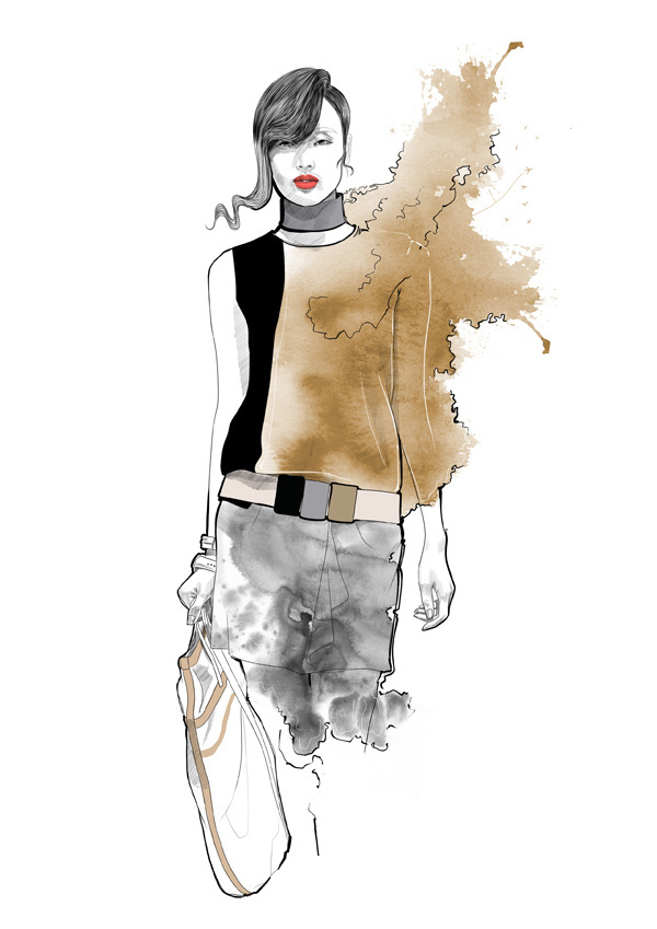 Mustafa Soydan, Fashion, Illustrations #fashion #mustafa #illustrations #soydan