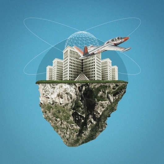 Rock & World #13decembre #illustration #collage #geometry