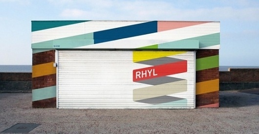 The Fox Is Black » The Town of Rhyl Gets A Refreshed Identity from Proud Creative #building #identity #branding