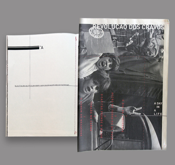 A DAY IN A LIFE xe2x80x94 Revoluxc3xa7xc3xa3o dos Cravos on Behance #grayscale