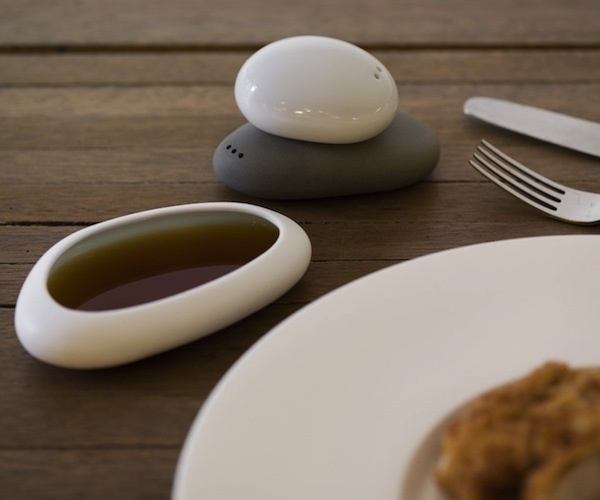 Salt And Pepper Shaker Set With Sauce Dish – $42 #gadget
