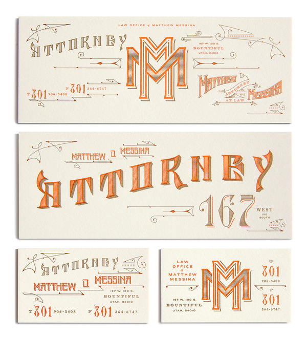 lovely package the law office of matthew messina 2 #print #branding #stationery