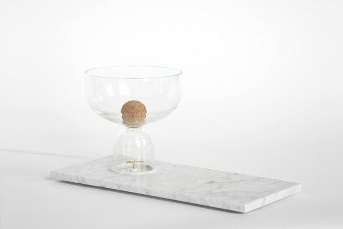 Ventus - Studio WM. #smell #cork #design #glass #marble #parfum