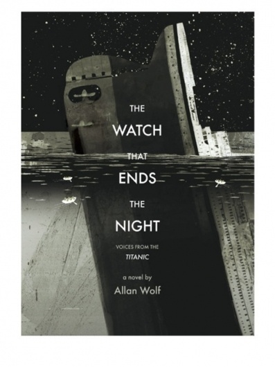 Drawn #titanic #sinking #ends #cover #night #sea #watch